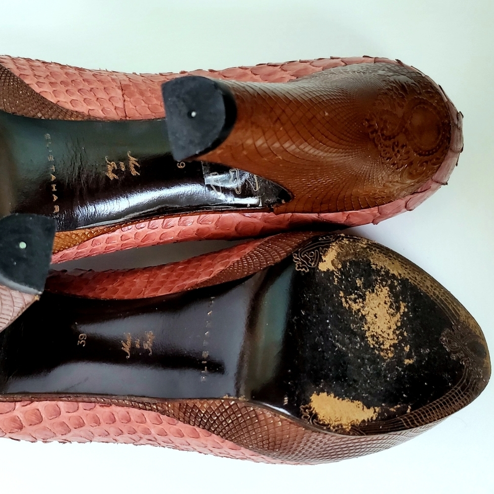 Elie Tahari - Python "Mika" Platform Pump - image 5